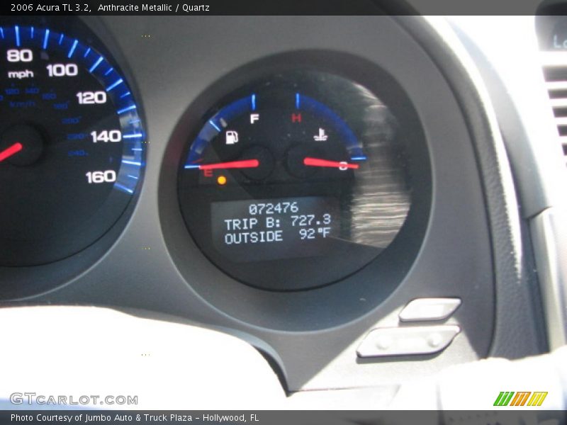 Anthracite Metallic / Quartz 2006 Acura TL 3.2