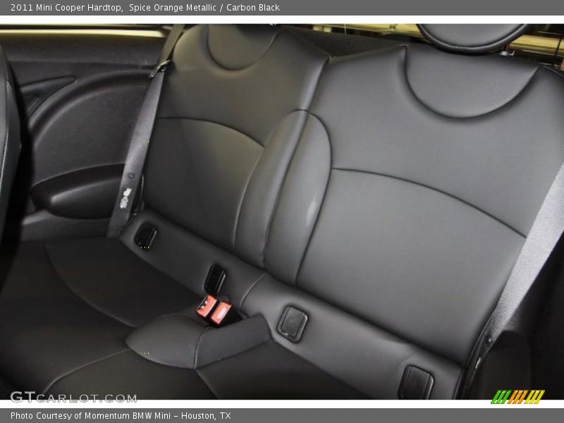Spice Orange Metallic / Carbon Black 2011 Mini Cooper Hardtop