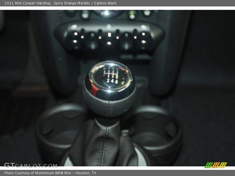 Spice Orange Metallic / Carbon Black 2011 Mini Cooper Hardtop