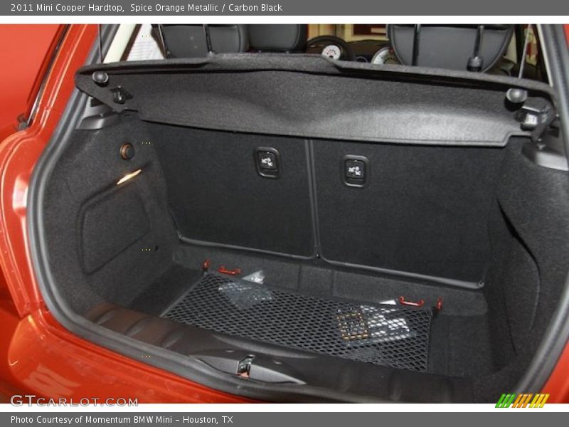 Spice Orange Metallic / Carbon Black 2011 Mini Cooper Hardtop