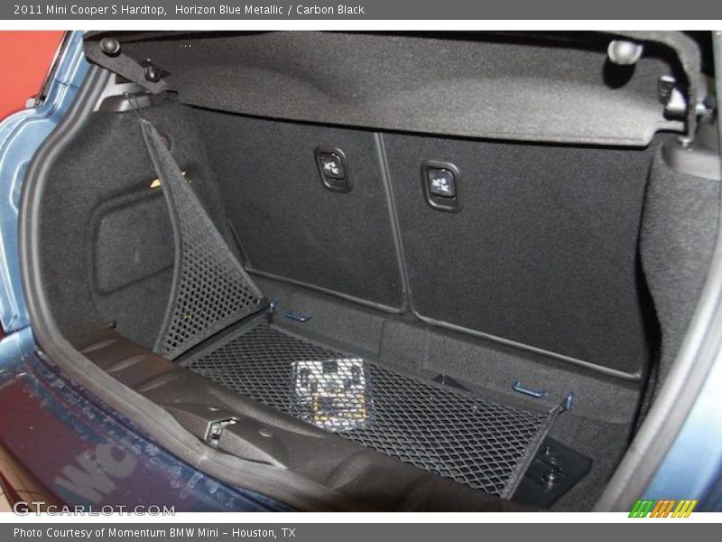  2011 Cooper S Hardtop Trunk