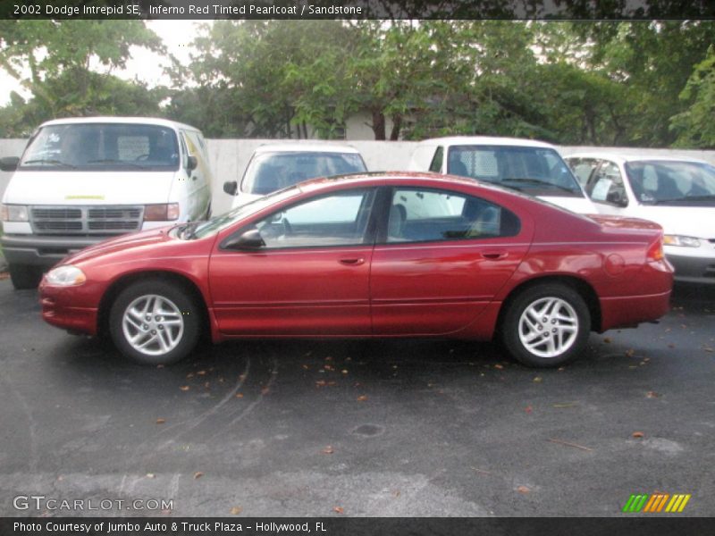  2002 Intrepid SE Inferno Red Tinted Pearlcoat