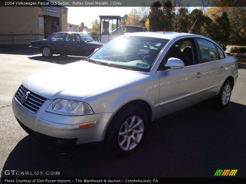 Reflex Silver Metallic / Grey 2004 Volkswagen Passat GLS Sedan