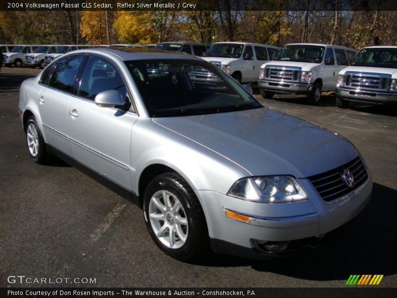 Reflex Silver Metallic / Grey 2004 Volkswagen Passat GLS Sedan