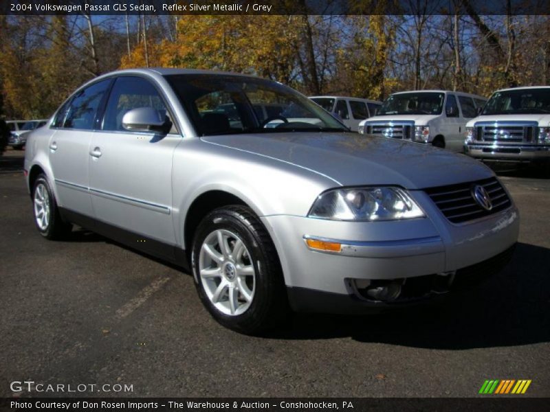 Reflex Silver Metallic / Grey 2004 Volkswagen Passat GLS Sedan