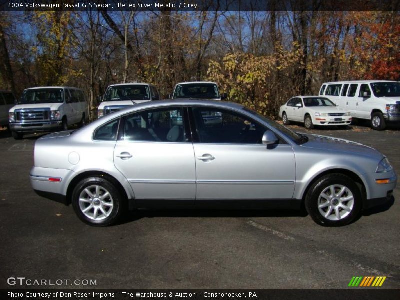 Reflex Silver Metallic / Grey 2004 Volkswagen Passat GLS Sedan