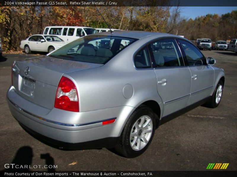 Reflex Silver Metallic / Grey 2004 Volkswagen Passat GLS Sedan