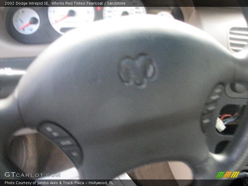 Inferno Red Tinted Pearlcoat / Sandstone 2002 Dodge Intrepid SE