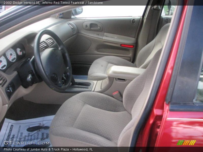  2002 Intrepid SE Sandstone Interior