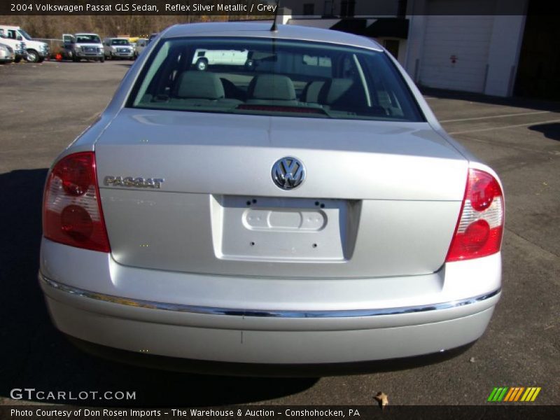 Reflex Silver Metallic / Grey 2004 Volkswagen Passat GLS Sedan