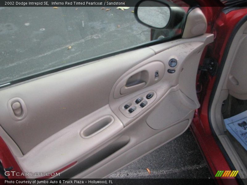 Inferno Red Tinted Pearlcoat / Sandstone 2002 Dodge Intrepid SE