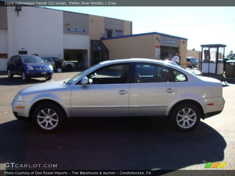 Reflex Silver Metallic / Grey 2004 Volkswagen Passat GLS Sedan