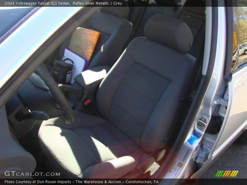 Reflex Silver Metallic / Grey 2004 Volkswagen Passat GLS Sedan