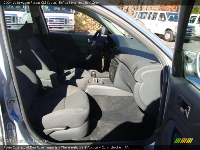 Reflex Silver Metallic / Grey 2004 Volkswagen Passat GLS Sedan