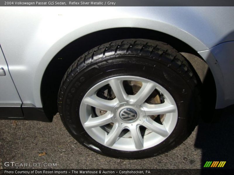 Reflex Silver Metallic / Grey 2004 Volkswagen Passat GLS Sedan