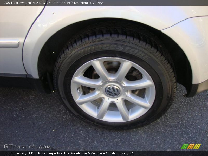 Reflex Silver Metallic / Grey 2004 Volkswagen Passat GLS Sedan