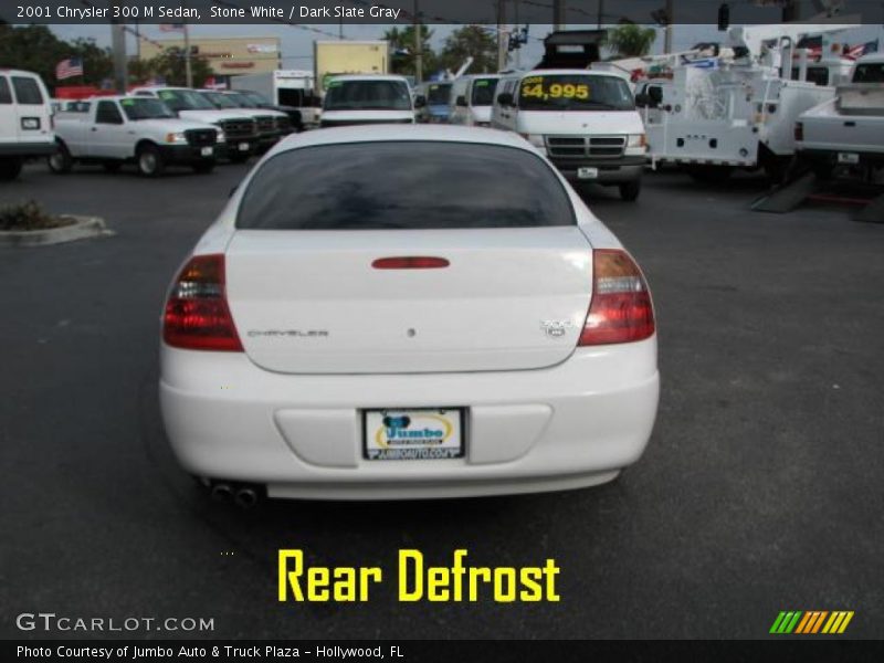 Stone White / Dark Slate Gray 2001 Chrysler 300 M Sedan