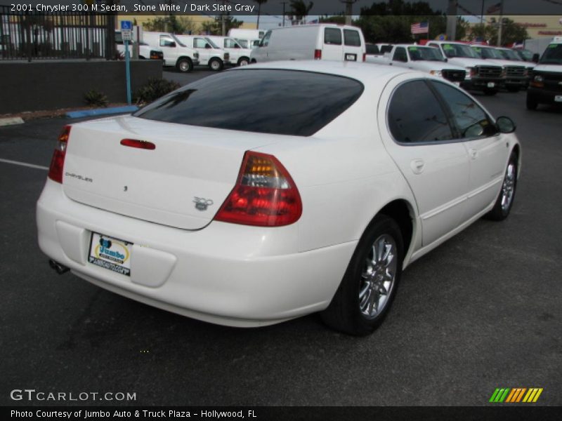Stone White / Dark Slate Gray 2001 Chrysler 300 M Sedan