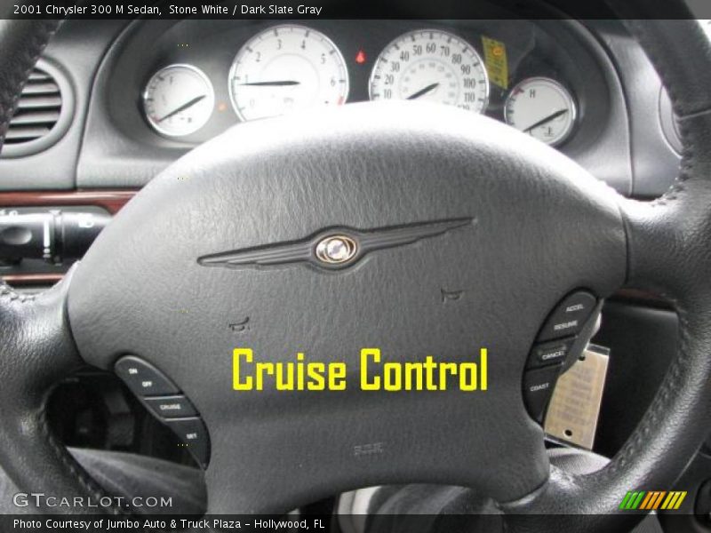 Stone White / Dark Slate Gray 2001 Chrysler 300 M Sedan