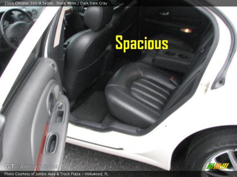 Stone White / Dark Slate Gray 2001 Chrysler 300 M Sedan
