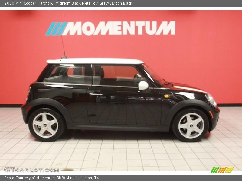 Midnight Black Metallic / Grey/Carbon Black 2010 Mini Cooper Hardtop