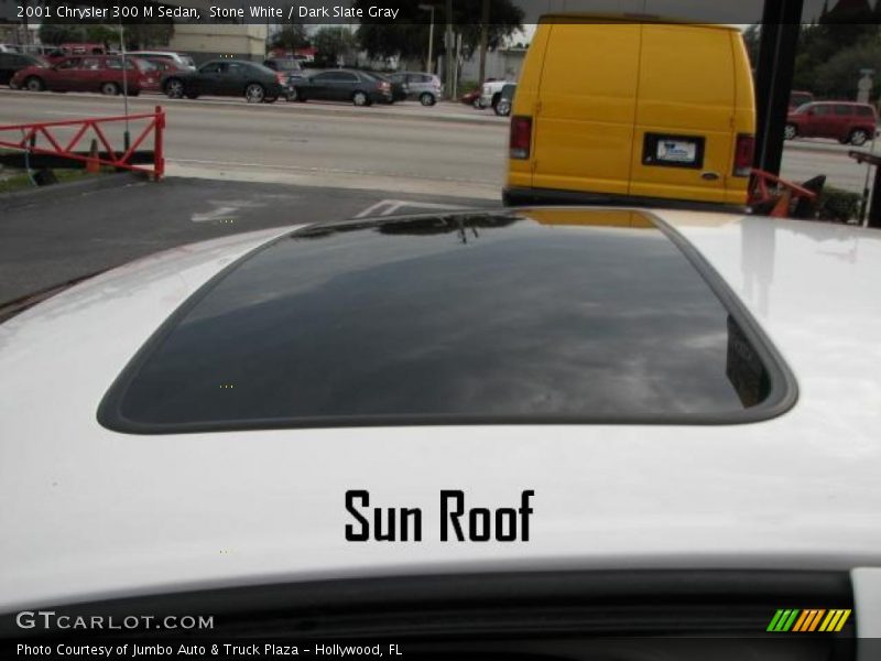 Stone White / Dark Slate Gray 2001 Chrysler 300 M Sedan