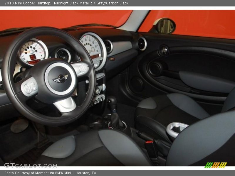 Midnight Black Metallic / Grey/Carbon Black 2010 Mini Cooper Hardtop