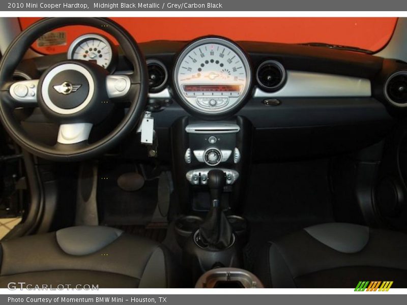 Midnight Black Metallic / Grey/Carbon Black 2010 Mini Cooper Hardtop