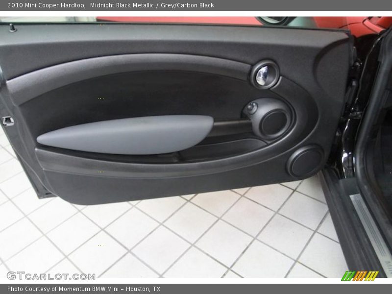 Midnight Black Metallic / Grey/Carbon Black 2010 Mini Cooper Hardtop