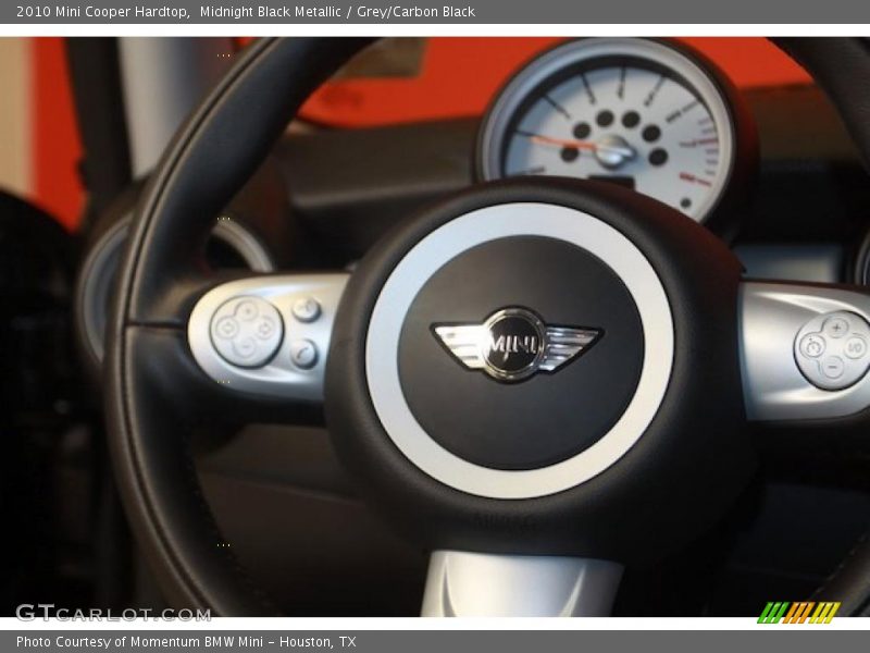 Midnight Black Metallic / Grey/Carbon Black 2010 Mini Cooper Hardtop