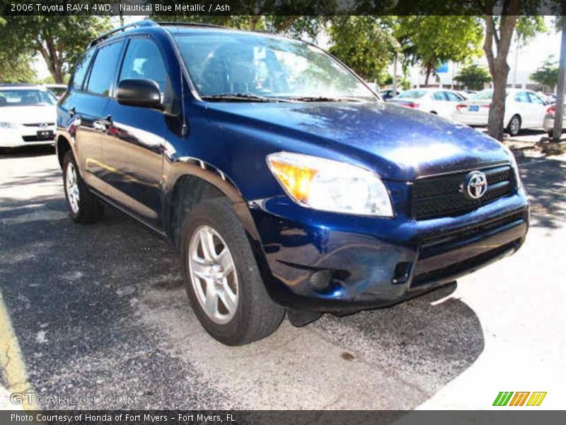 Nautical Blue Metallic / Ash 2006 Toyota RAV4 4WD