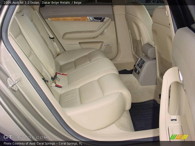 Dakar Beige Metallic / Beige 2006 Audi A6 3.2 Sedan