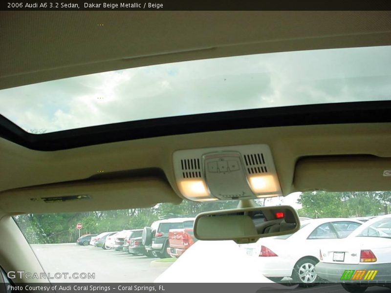 Dakar Beige Metallic / Beige 2006 Audi A6 3.2 Sedan