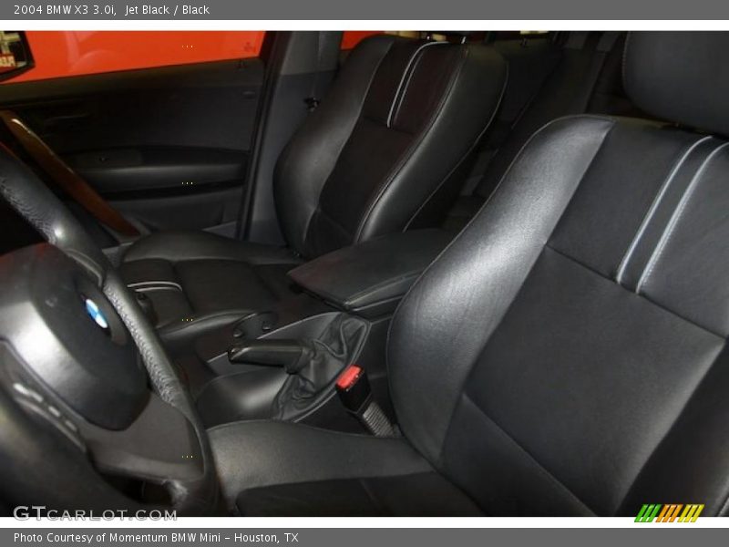 Jet Black / Black 2004 BMW X3 3.0i