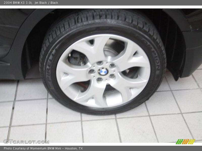 Jet Black / Black 2004 BMW X3 3.0i