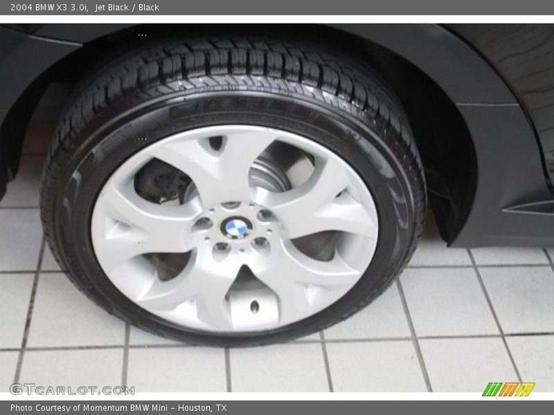 Jet Black / Black 2004 BMW X3 3.0i