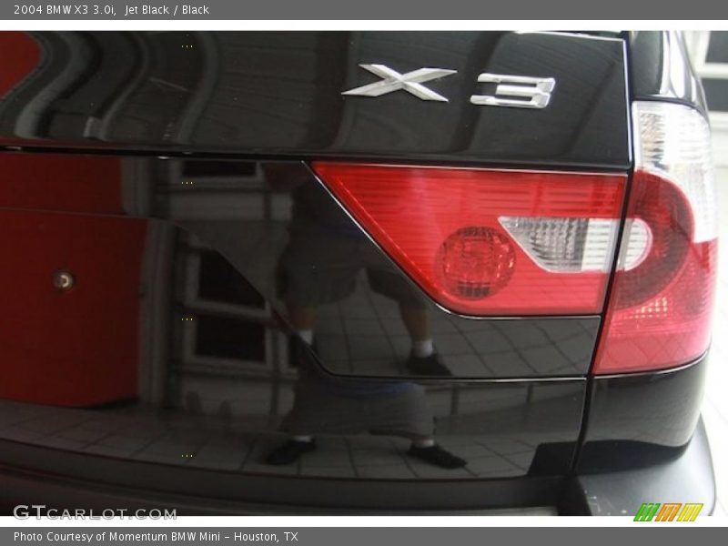 Jet Black / Black 2004 BMW X3 3.0i