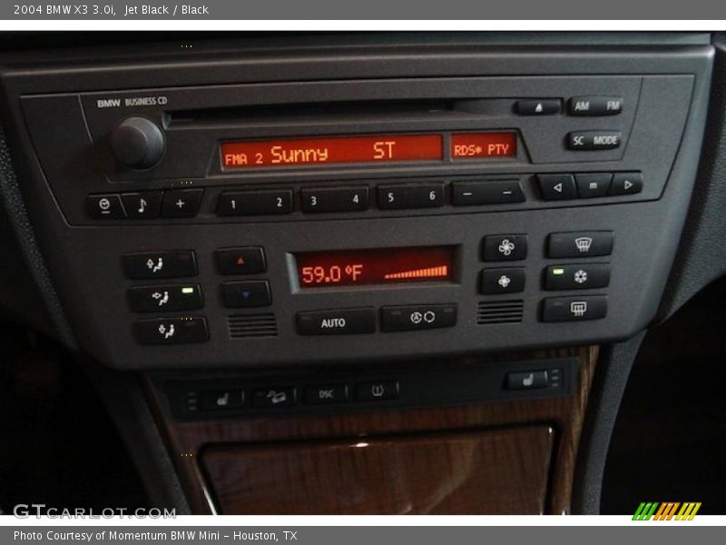 Jet Black / Black 2004 BMW X3 3.0i