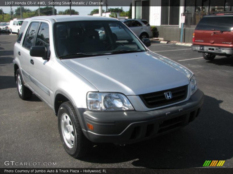 Sebring Silver Metallic / Charcoal 1997 Honda CR-V 4WD