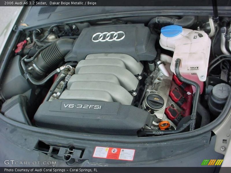 Dakar Beige Metallic / Beige 2006 Audi A6 3.2 Sedan