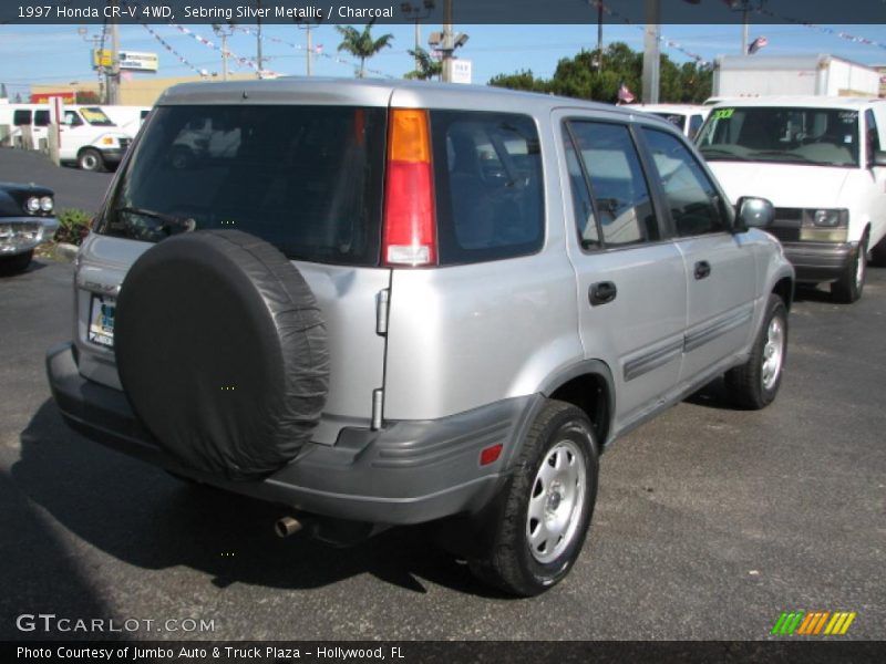Sebring Silver Metallic / Charcoal 1997 Honda CR-V 4WD