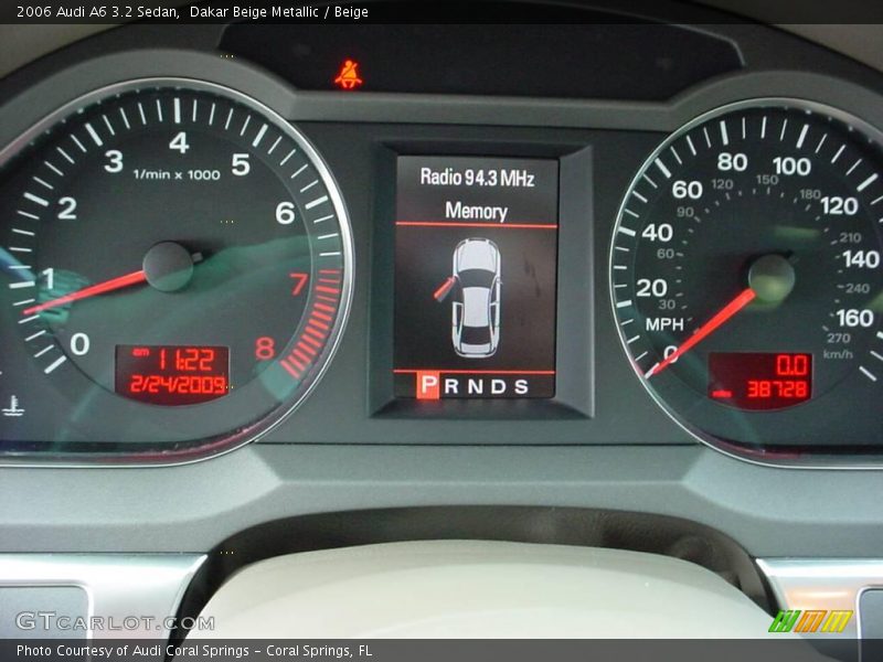 Dakar Beige Metallic / Beige 2006 Audi A6 3.2 Sedan