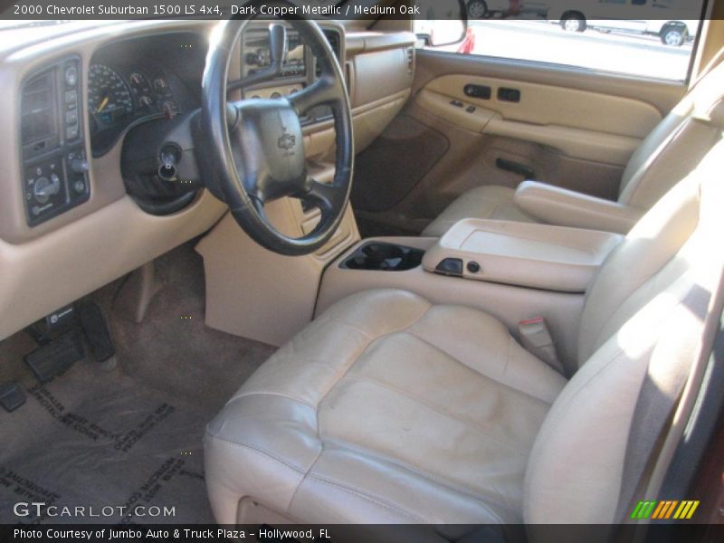  2000 Suburban 1500 LS 4x4 Medium Oak Interior