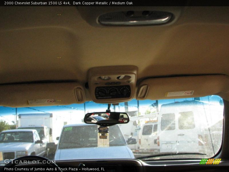 Dark Copper Metallic / Medium Oak 2000 Chevrolet Suburban 1500 LS 4x4