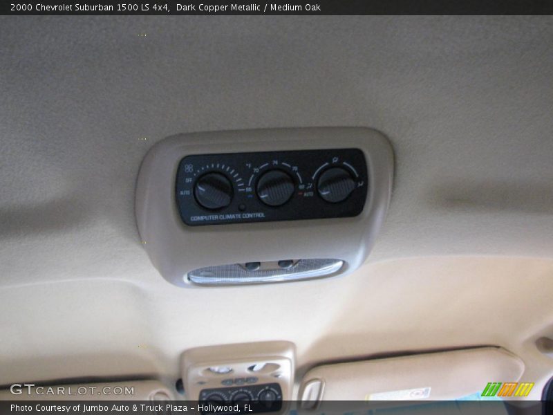 Dark Copper Metallic / Medium Oak 2000 Chevrolet Suburban 1500 LS 4x4