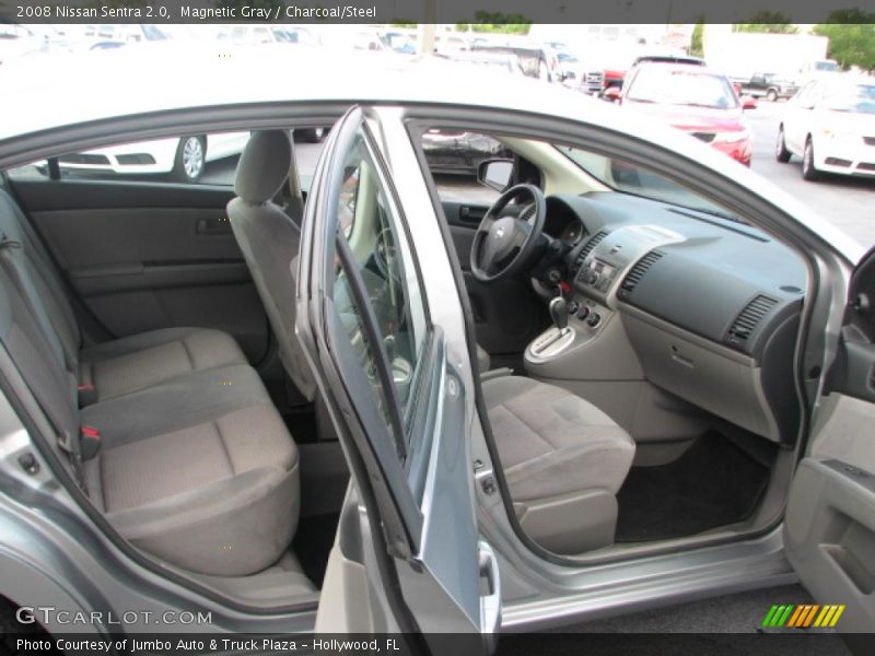 Magnetic Gray / Charcoal/Steel 2008 Nissan Sentra 2.0