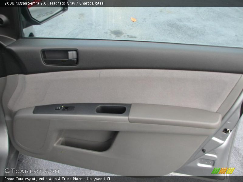 Magnetic Gray / Charcoal/Steel 2008 Nissan Sentra 2.0