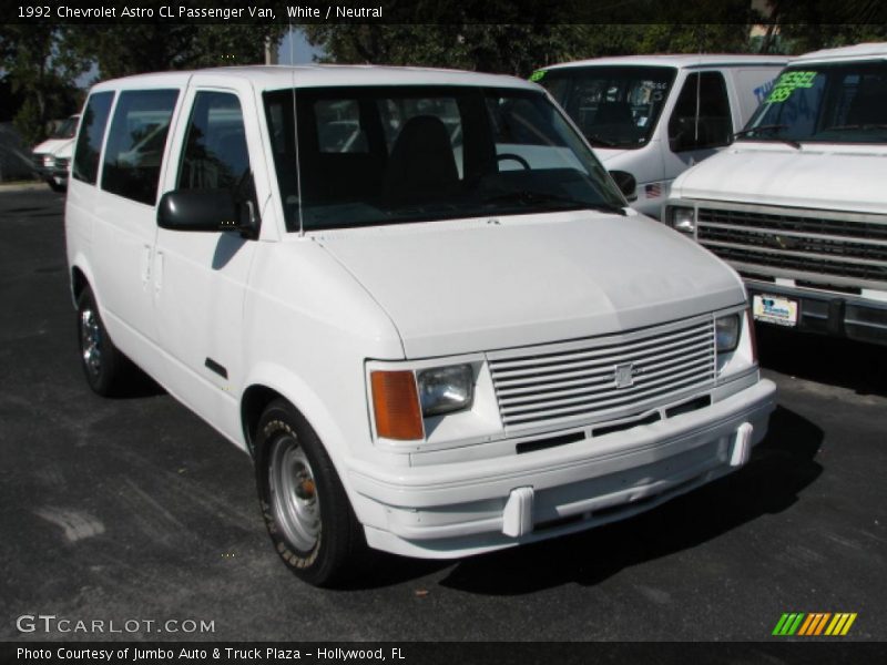  1992 Astro CL Passenger Van White