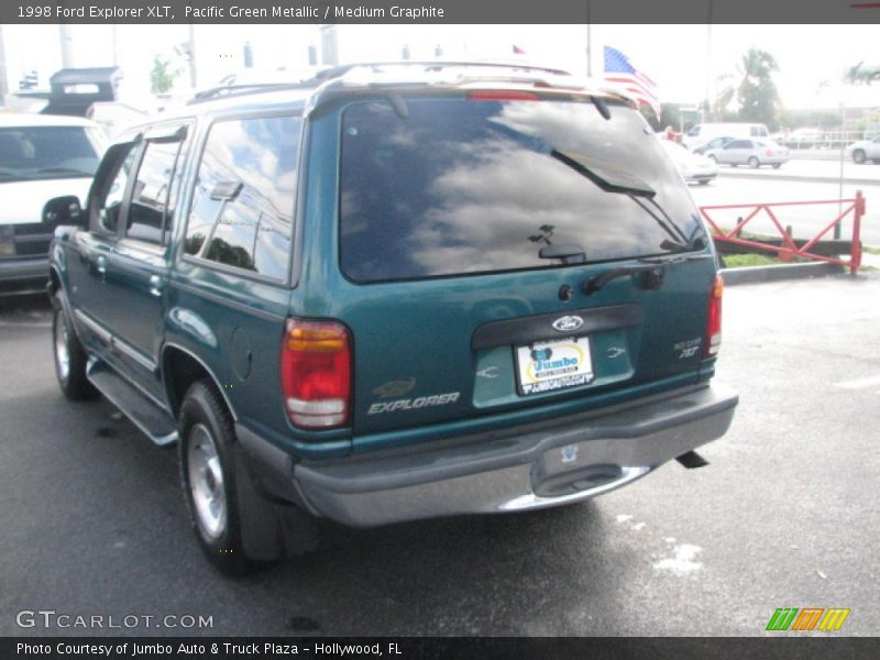 Pacific Green Metallic / Medium Graphite 1998 Ford Explorer XLT