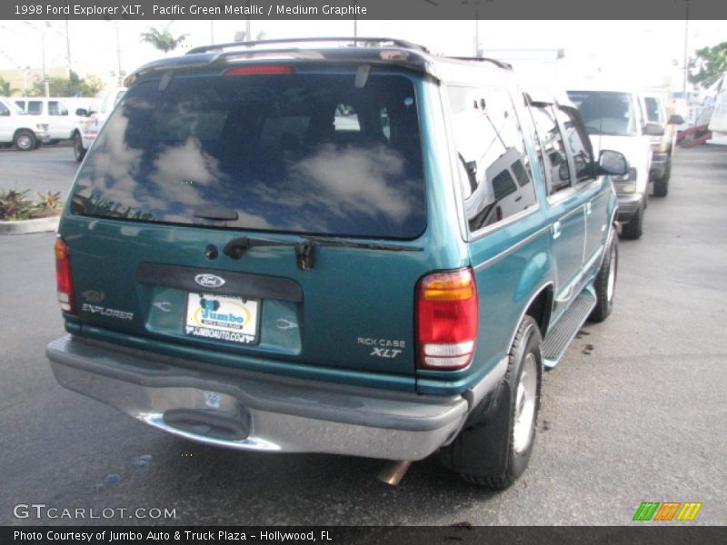 Pacific Green Metallic / Medium Graphite 1998 Ford Explorer XLT
